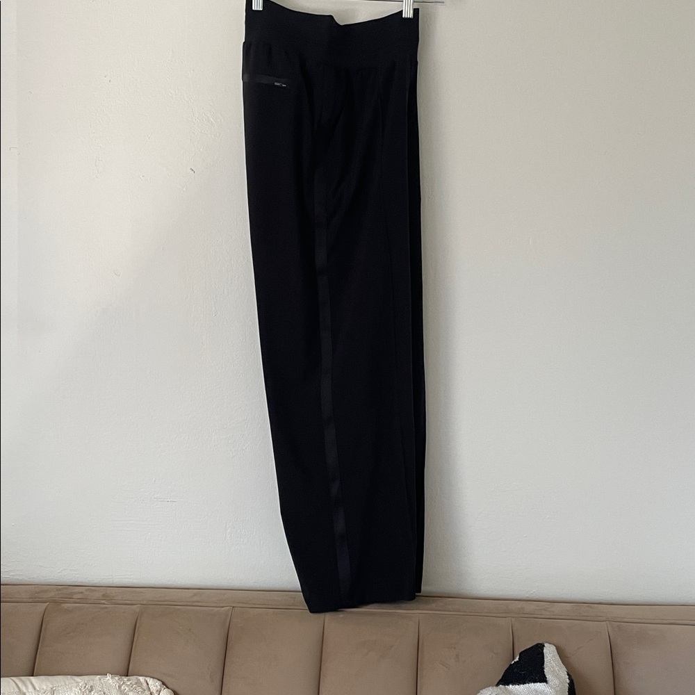 Athleta Nolita Black Wide Leg Pants tuxedo - Picture 5 of 8